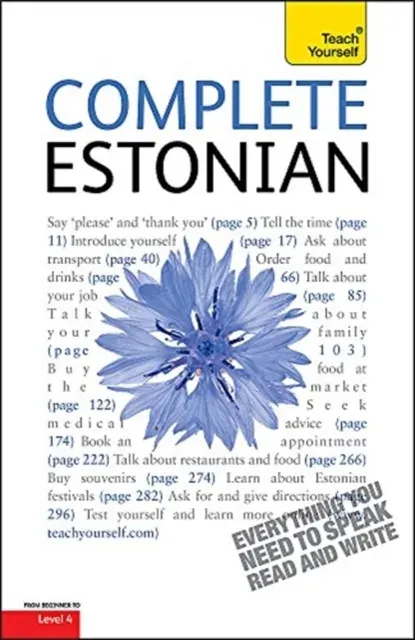 Complete Estonian : Learn to read, write, speak and understand Estonian