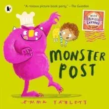 Monster Post : A hilarious interactive novelty lift-the-flap story gift book with letters to open, clever surprises and monster fun for kids age 3,4,5 - perfect for Halloween