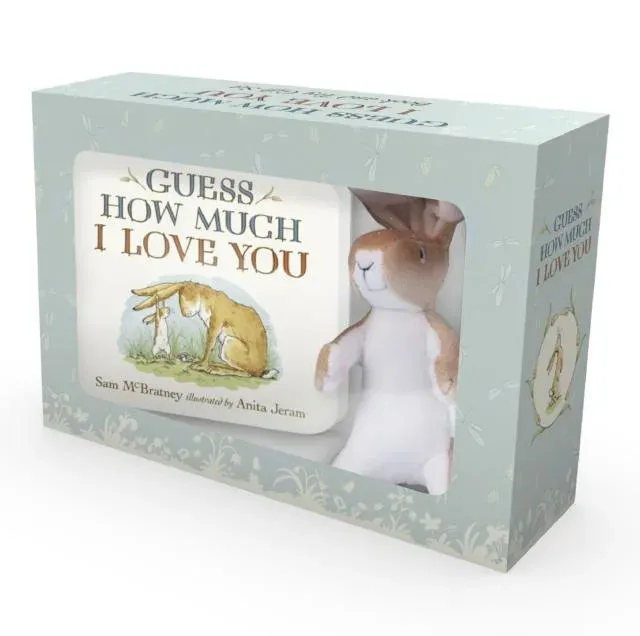 Guess How Much I Love You : Beloved classic bestselling story about love; gift edition with soft cuddly plush toy - ideal for Easter, babies, toddlers, birthdays, bedtime & baby showers
