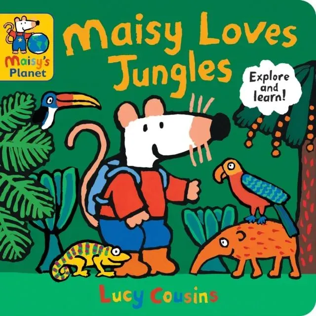 Maisy Loves Jungles: A Maisy's Planet Book : A tropical rainforest and jungle adventure with Maisy, the perfect gift for outdoor explorers age 1-4