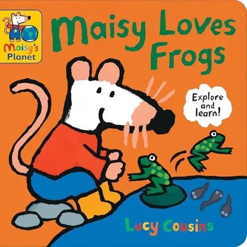 Maisy Loves Frogs: A Maisy's Planet Book : A perfect gift to encourage outdoor exploring and screen-free fun for ages 1-4
