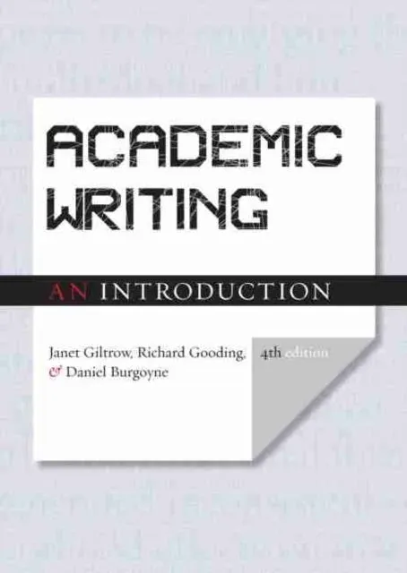 Academic Writing: An Introduction - Fourth Edition