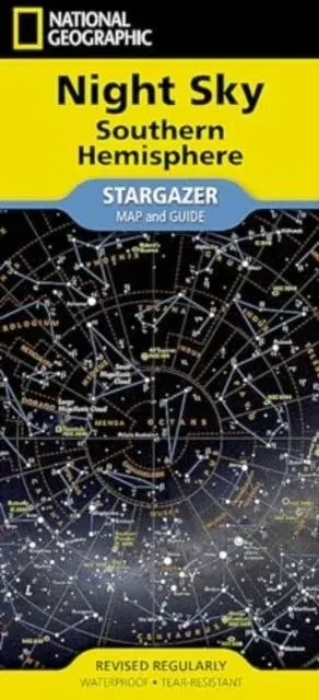 National Geographic Night Sky - Southern Hemisphere Map (Stargazer Folded)
