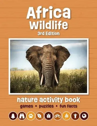 Africa Wildlife Nature Activity Book, 3rd Ed