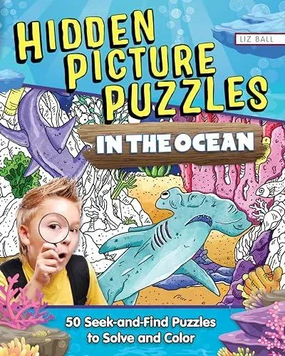 Hidden Picture Puzzles in the Ocean