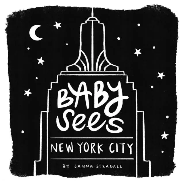Baby Sees New York City : A High-Contrast Board Book for Babies
