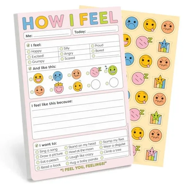 Knock Knock Kids How I Feel Playtime Pads