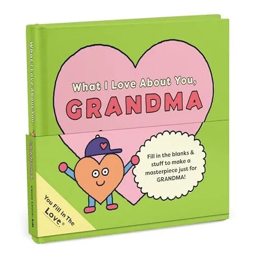 Knock Knock Kids Grandma Fill in the Love Journal for Kids