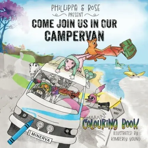Come Join Us In Our Campervan- Colouring Edition