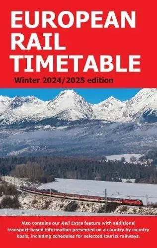 European Rail Timetable Winter 2024/2025
