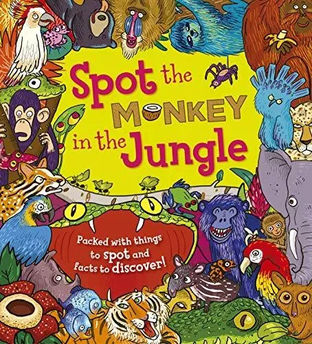 Spot the Monkey in the Jungle