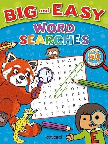Big and Easy Word Searches: Red Panda