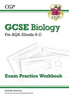 New GCSE Biology AQA Higher Exam Practice Workbook with CGP RevisionHub