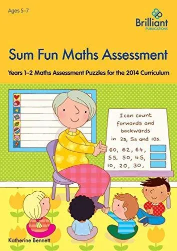 Sum Fun Maths Assessment for 5-7 Year Olds: Years 1-2 Maths Assessment Puzzles