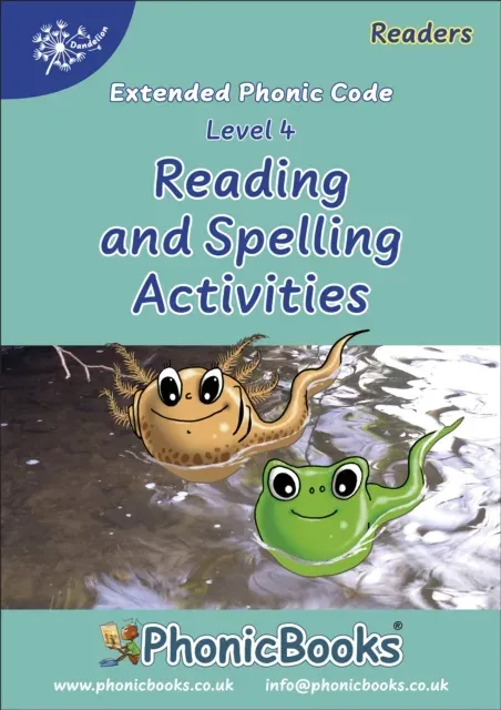 Phonic Books Dandelion Readers Reading and Spelling Activities Vowel Spellings Level 4 : Alternative vowel and consonant spellings, and Latin suffixes