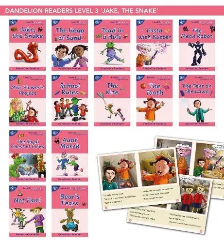 Phonic Books Dandelion Readers Vowel Spellings Level 3 : Four to five spellings for each vowel sound