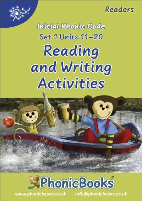 Phonic Books Dandelion Readers Reading and Writing Activities Set 1 Units 11-20 : Consonant digraphs and simple two-syllable words