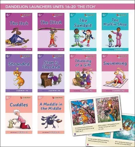 Phonic Books Dandelion Launchers Units 16-20 : Simple two-syllable words and suffixes