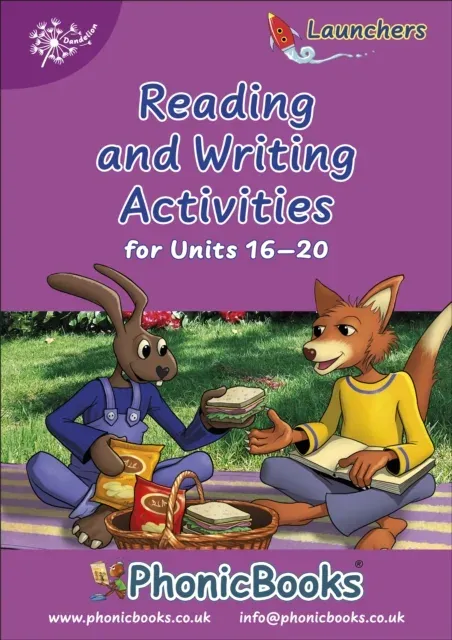 Phonic Books Dandelion Launchers Reading and Writing Activities Units 16-20 : Simple two-syllable words and suffixes