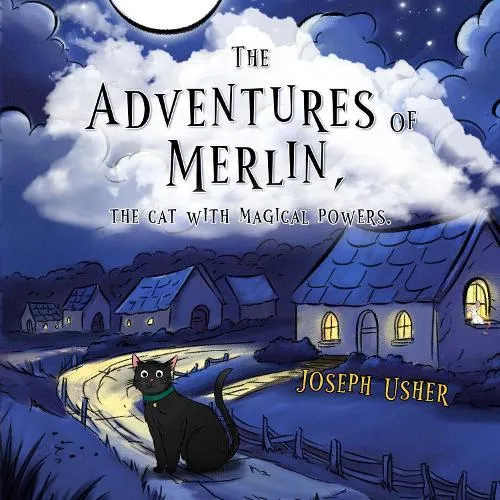 adventures of Merlin, the cat with magical powers.