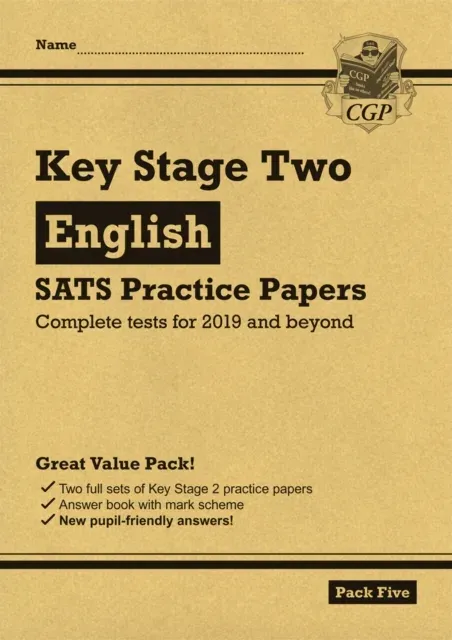 KS2 English Year 6 SATS Practice Papers: Pack 5 - for the 2026 tests (with free Online Extras)
