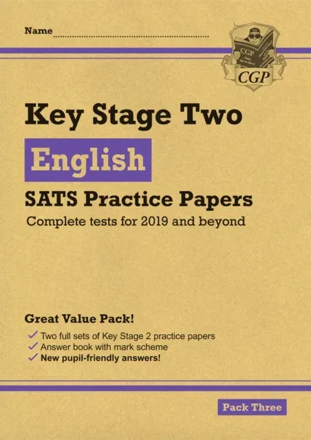 KS2 English Year 6 SATS Practice Papers: Pack 3 - for the 2026 tests (with free Online Extras)