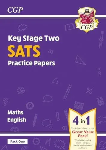 KS2 Maths & English Year 6 SATS Practice Papers: Pack 1 - for 2026 (with free Online Extras)