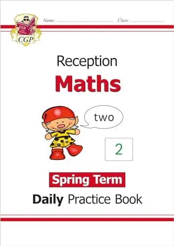 Reception Maths Daily Practice Book: Spring Term