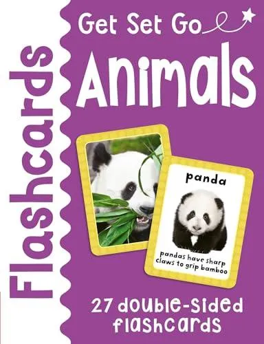 ANIMALS FLASHCAR_GET SET G CAR : 27 double sided flash cards