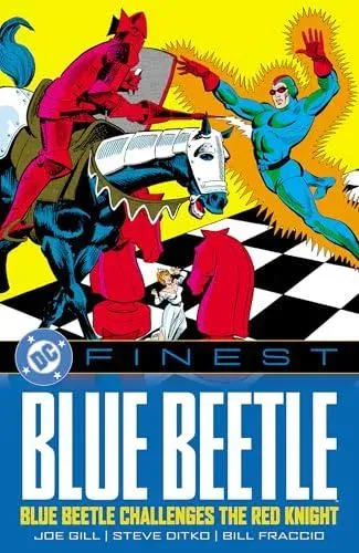DC Finest: Blue Beetle: Blue Beetle Challenges the Red Knight