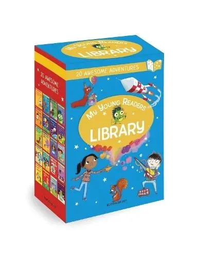My Young Readers Library : 20 awesome reading books at turquoise, purple, gold, white and lime levels, perfect for children aged 5-7 who are building their reading confidence