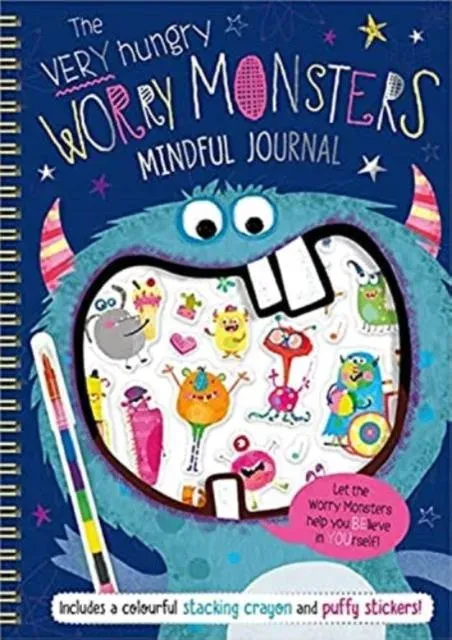 Very Hungry Worry Monsters Mindful Journal