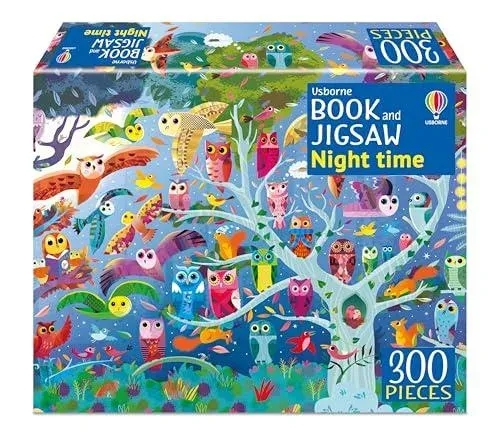 Usborne Book and Jigsaw Night time