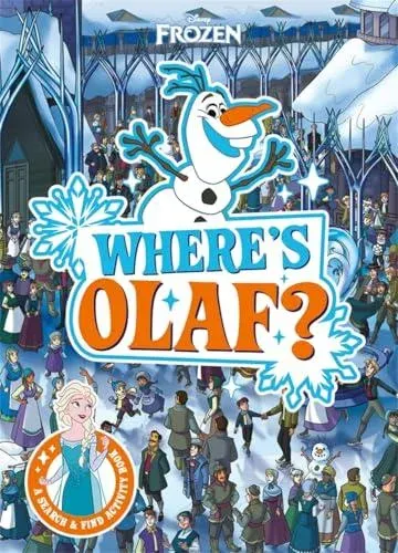 Where's Olaf?: A Disney Frozen search-and-find book