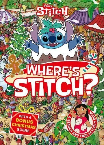 Where's Stitch? LIMITED CHRISTMAS EDITION: A Disney search-and-find activity book