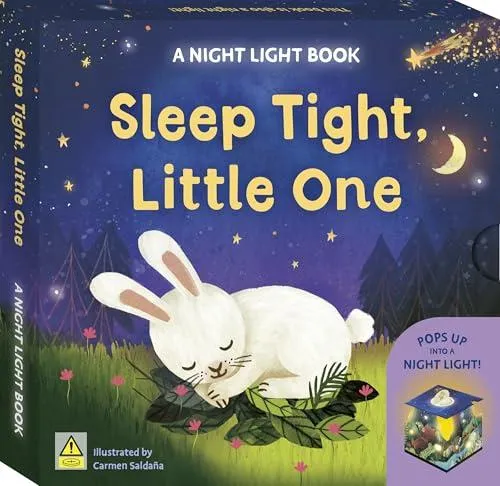 Sleep Tight, Little One: A Night Light Book : Pops up into a night light!