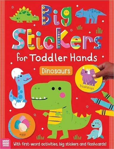 Big Stickers for Toddler Hands: Dinosaurs