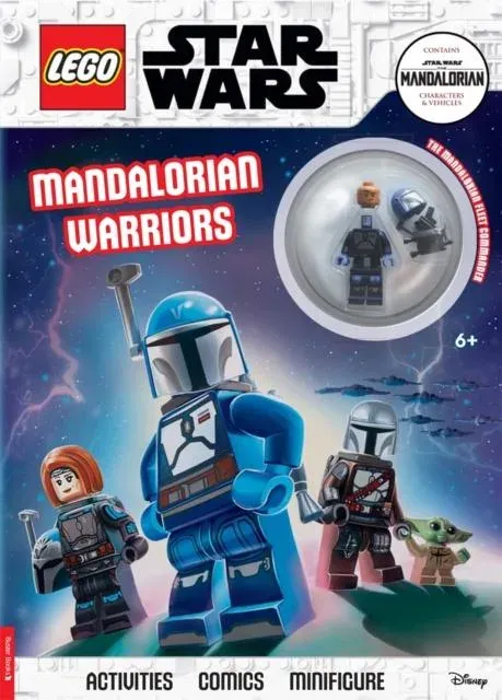 LEGO® Star Wars™: Mandalorian Warriors Activity Book (with Mandalorian Fleet Commander LEGO minifigure)