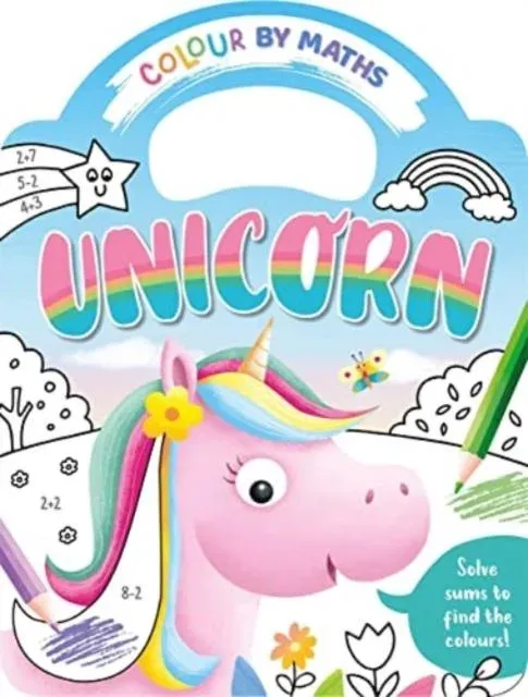 Colour By Maths: Unicorn