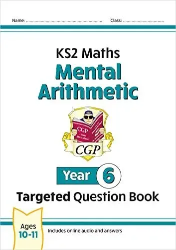 KS2 Maths Year 6 Mental Arithmetic Targeted Question Book (includes Online Answers & Audio Tests)