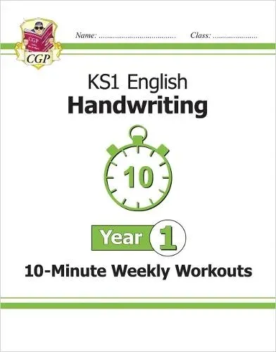 KS1 Year 1 English Handwriting 10-Minute Weekly Workouts