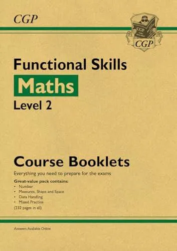 New Functional Skills Maths Level 2 - Course Booklets Pack (with Online Edition)