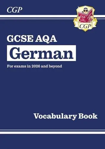 New GCSE German AQA Vocabulary Book (for exams from 2026)