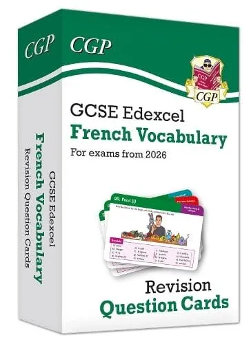 New GCSE Edexcel French: Vocabulary Revision Question Cards (for exams from 2026)