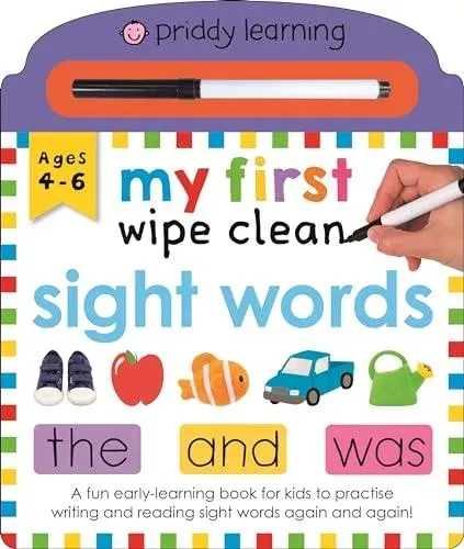 My First Wipe Clean Sight Words : A fun early-learning book for kids to practise reading and writing high-frequency words