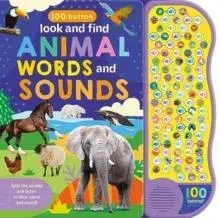 100 Button Look & Find Animal Words & Sounds