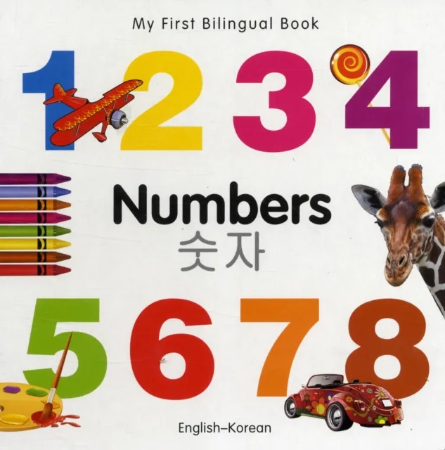 My First Bilingual Book - Numbers (English-Korean)