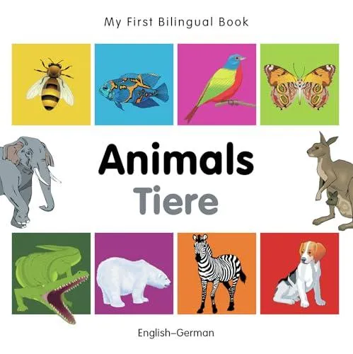 My First Bilingual Book - Animals (English-German)