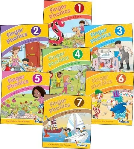 Finger Phonics Books 1-7