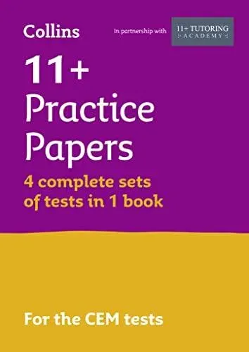 11+ Verbal Reasoning, Non-Verbal Reasoning & Maths Practice Papers (Bumper Book with 4 sets of tests)
